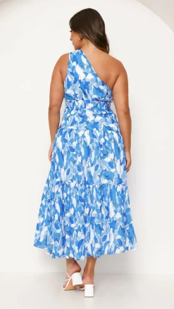 Main St Dresses|Maxi^Jayma Maxi Dress - Blue Floral