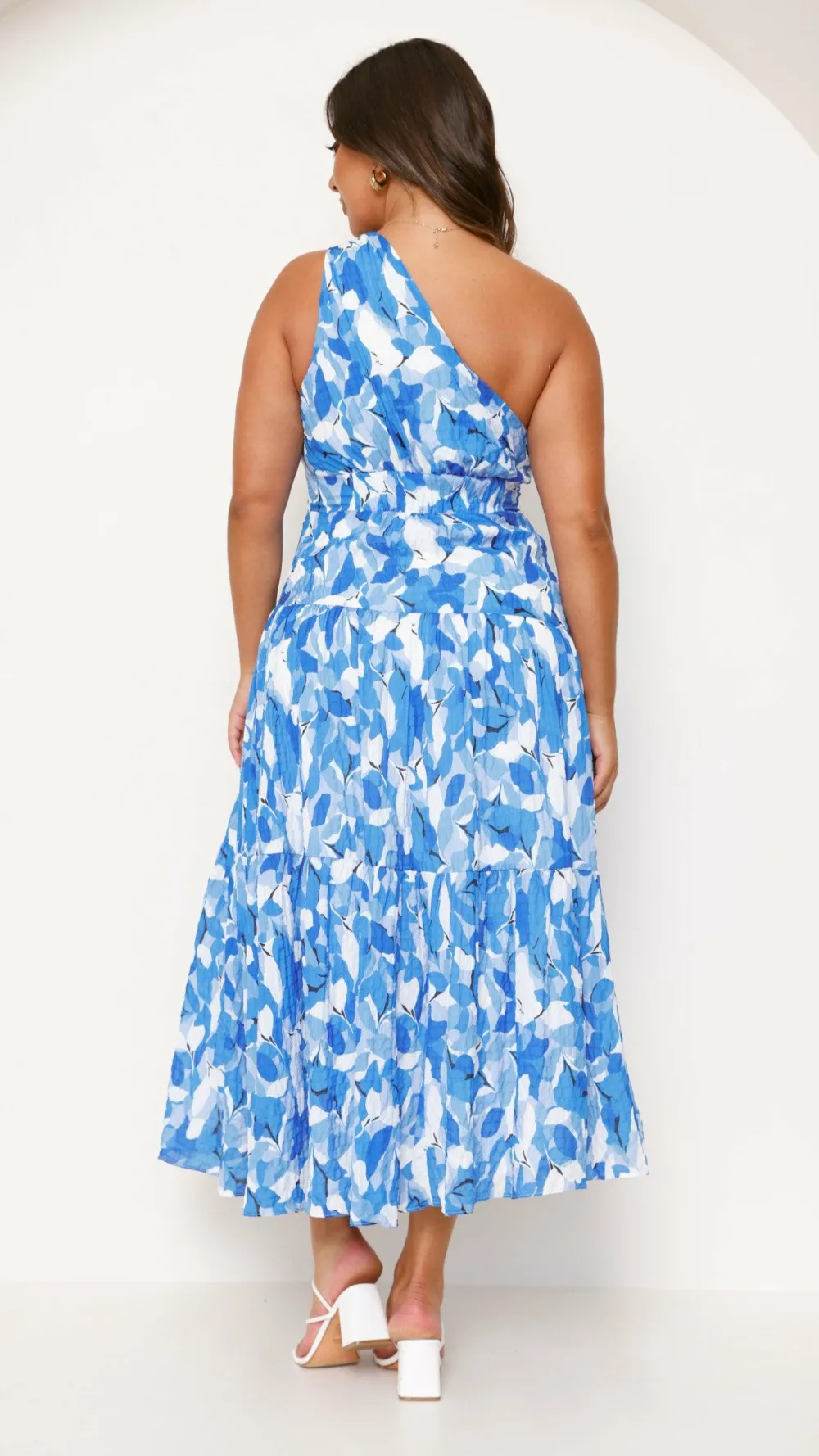 Main St Dresses|Maxi^Jayma Maxi Dress - Blue Floral