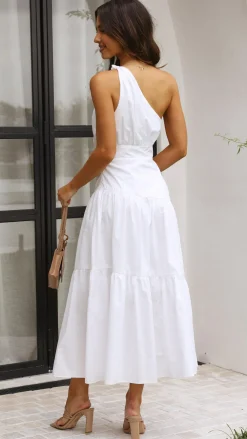 Main St Sale Evening|Polo^Jayma Maxi Dress - White