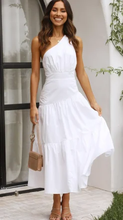 Main St Sale Evening|Polo^Jayma Maxi Dress - White