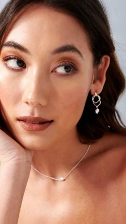 Angel Whisper Earrings|Je T'Aime^Jaymee Earrings - Silver
