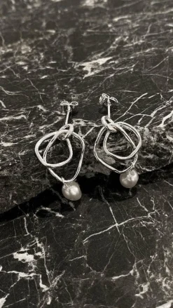 Angel Whisper Earrings|Je T'Aime^Jaymee Earrings - Silver