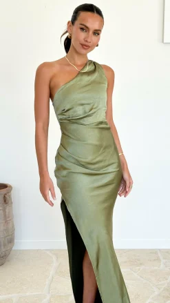 SASHA (BNE) Mon Cheri|Dresses^Jenna Maxi Dress - Olive