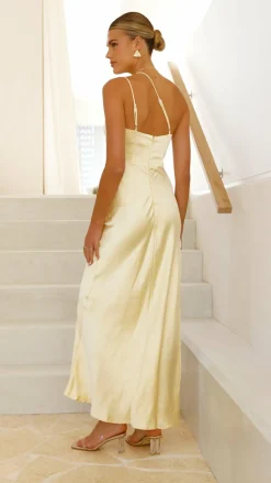 SASHA (BNE) Mon Cheri|Dresses^Jenna Maxi Dress - Yellow