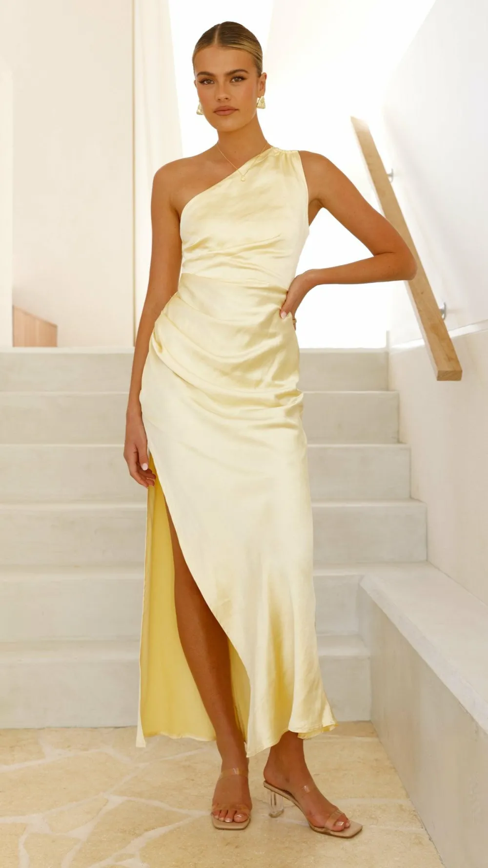 SASHA (BNE) Mon Cheri|Dresses^Jenna Maxi Dress - Yellow