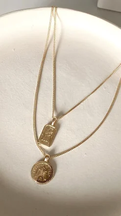 Angel Whisper Necklaces|Je T'Aime^Jorda Necklace - Gold
