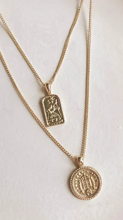 Angel Whisper Necklaces|Je T'Aime^Jorda Necklace - Gold