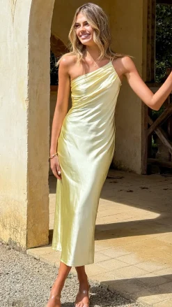 Alive Girl L'Amour|Dresses^Josephina Midi Dress - Yellow