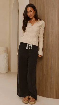 Fashion Allied Bottoms^Josephine Pants - Black