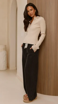 Fashion Allied Bottoms^Josephine Pants - Black