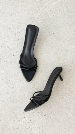 Billini Billini|The Denim Edit^Jupiter Heel - Black