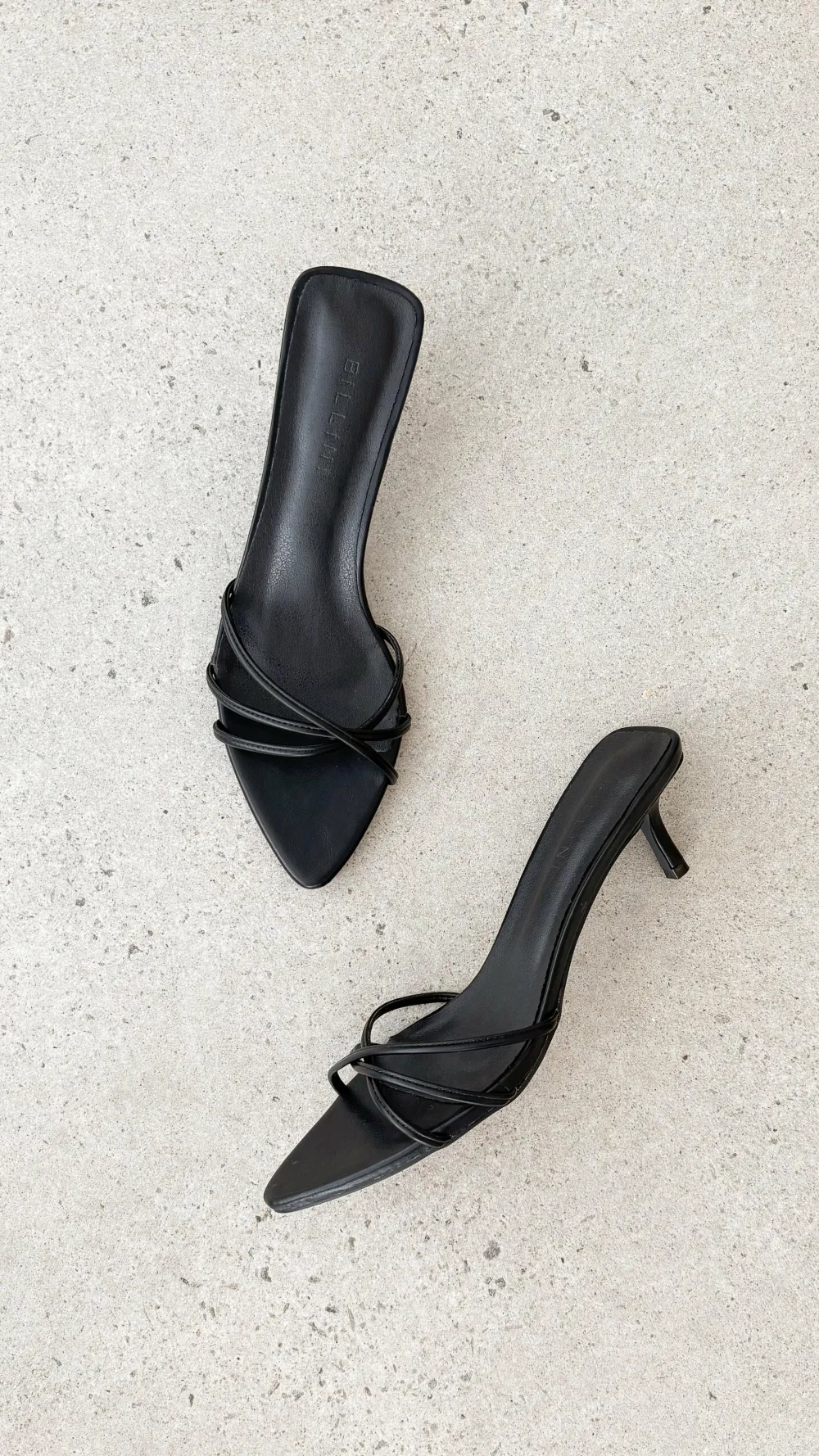 Billini Billini|The Denim Edit^Jupiter Heel - Black
