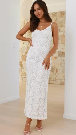 LILYWHYT Sale Dresses^Kaden Maxi Dress - White