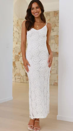LILYWHYT Sale Dresses^Kaden Maxi Dress - White