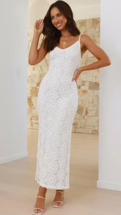 LILYWHYT Sale Dresses^Kaden Maxi Dress - White