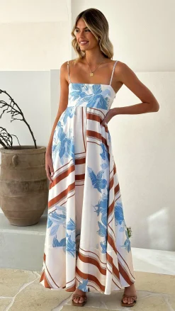 YH AND CO Dresses|Maxi^Kaethe Maxi Dress - Amore Print