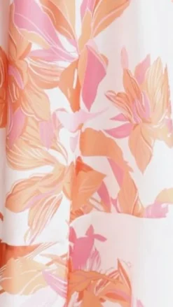 YH AND CO Dresses|Maxi^Kaethe Maxi Dress - Orange/White