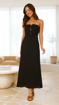 Alive Girl Dresses|Maxi^Kahli Maxi Dress - Black