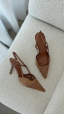 Billini Billini^Kameron Heel - Dark Tan Natural