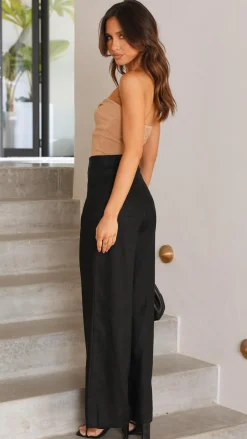 Fashion Allied Sets|Bottoms^Karah Pants - Black