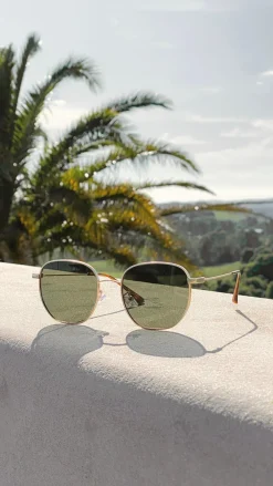 Your Accessory Shop Sunglasses^Karmen Sunglasses - Moss/Gold
