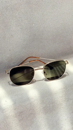 Your Accessory Shop Sunglasses^Karmen Sunglasses - Moss/Gold