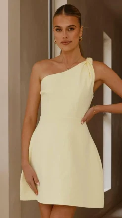 LILYWHYT Dresses|Mini^Katalina Mini Dress - Yellow