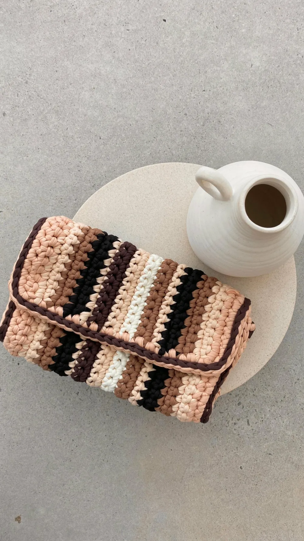 Angel Whisper Bags^Katarina Fabric Plaited Clutch Bag - Multi