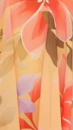 SASHA (BNE) Sale Dresses^Kelli Maxi Dress - Yellow Floral
