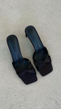 Billini Billini^Kelsie Heels - Black Satin