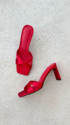 Billini Billini^Kelsie Heels - Saffron Satin