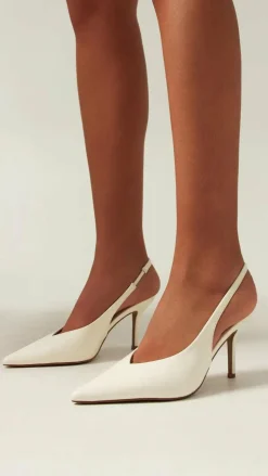 Billini Billini^Kendra Heel - White Shine