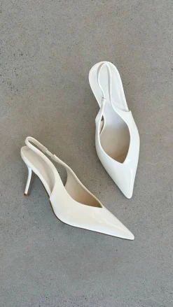 Billini Billini^Kendra Heel - White Shine