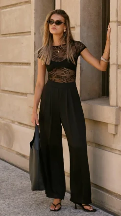SASHA (BNE) Sets|Bottoms^Khloe Pants - Black