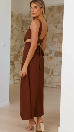 Main St Dresses|Maxi^Kimberley Maxi Dress - Chocolate