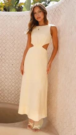 Main St Dresses|Maxi^Kimberley Maxi Dress - Yellow