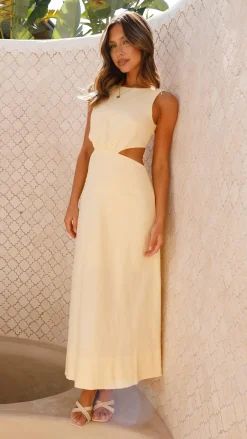 Main St Dresses|Maxi^Kimberley Maxi Dress - Yellow
