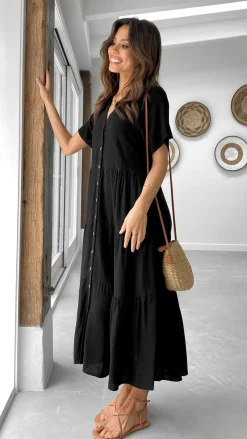 Desire Dresses|Midi^Kimberly Midi Dress - Black