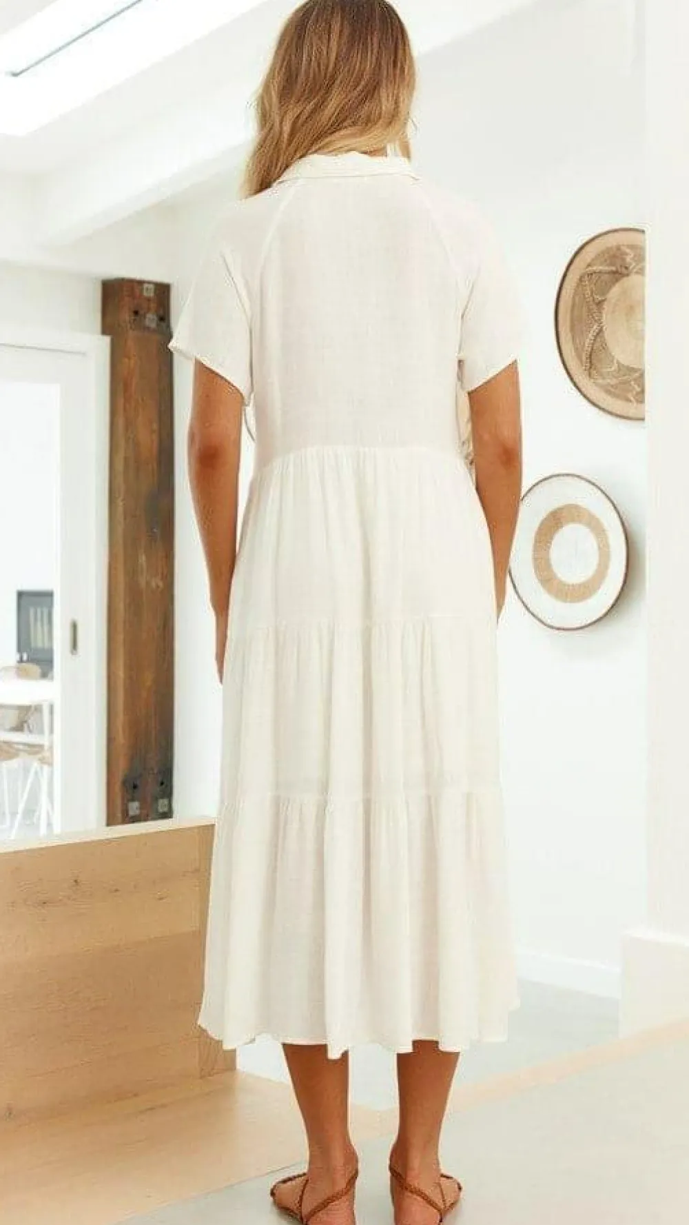 Desire Dresses|Midi^Kimberly Midi Dress - White