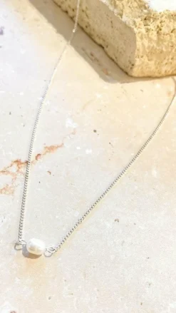Angel Whisper Necklaces|Hen'S Collection^Kimmy Necklace - Silver/Pearl