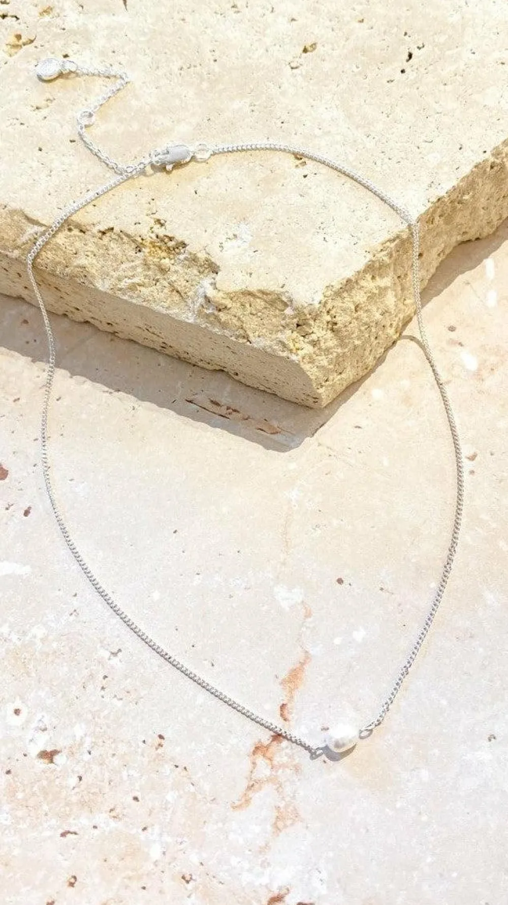 Angel Whisper Necklaces|Hen'S Collection^Kimmy Necklace - Silver/Pearl