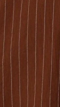 By Frankie Sets|Tops^Kloa Button Up Top - Brown Pinstripe