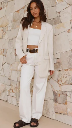 NUDE LUCY Outerwear|Outerwear^Koda Blazer - Bone