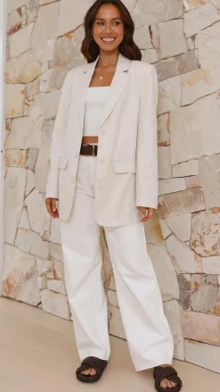 NUDE LUCY Outerwear|Outerwear^Koda Blazer - Bone