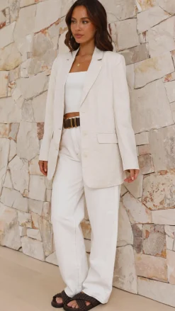 NUDE LUCY Outerwear|Outerwear^Koda Blazer - Bone