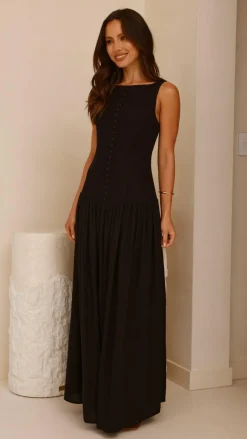 YH AND CO Dresses|Maxi^Kora Maxi Dress - Black