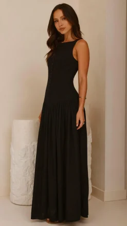 YH AND CO Dresses|Maxi^Kora Maxi Dress - Black