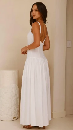 YH AND CO Sale Dresses^Kora Maxi Dress - White
