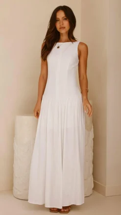 YH AND CO Sale Dresses^Kora Maxi Dress - White