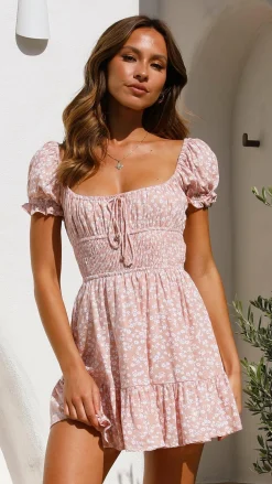 SASHA (BNE) Sale Dresses^Kori Mini Dress - Pink Floral